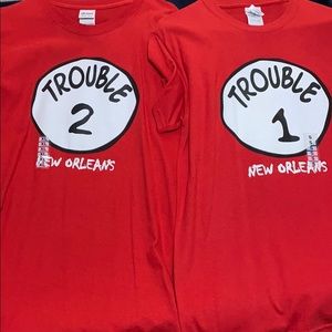 Suess inspired t shirts-sold in set.